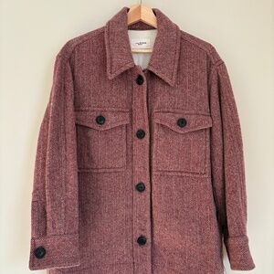 Isable Marant Étoile Wool “Shacket” shirt+jacket